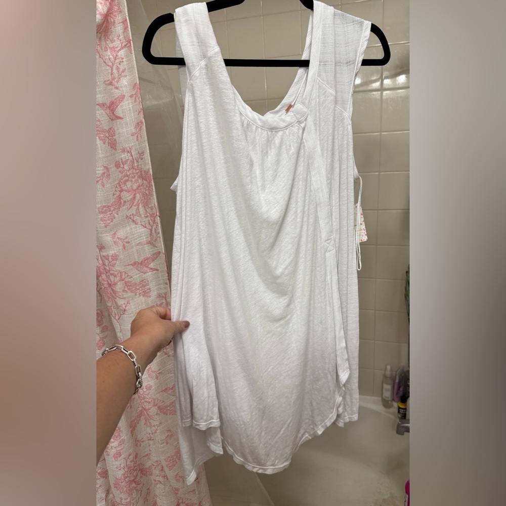 Free People Elegant White Blouse